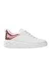 Jimmy Choo Diamond Maxi/f Ii Sneakers In White