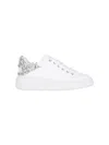 Jimmy Choo Diamond Maxi Crystal-embellished Sneakers In Silver