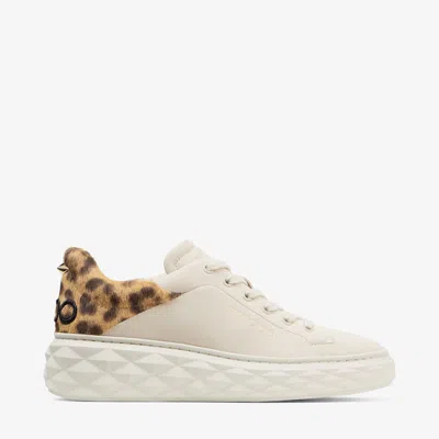 Jimmy Choo Diamond Maxi Sneakers In Neutrals