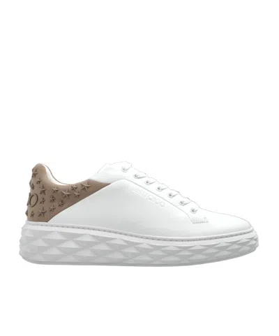 JIMMY CHOO JIMMY CHOO DIAMOND MAXI/M II PLATFORM TRAINERS