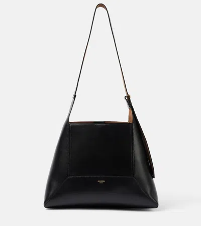 Jimmy Choo Medium Diamond Shoulder Bag In Black