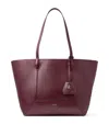 JIMMY CHOO DIAMOND MEDIUM LEATHER TOTE BAG