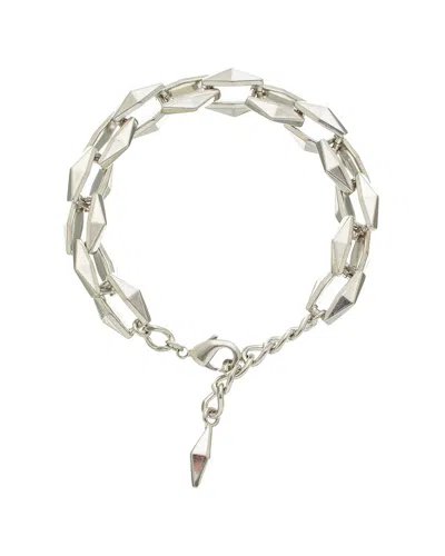 JIMMY CHOO DIAMOND MOTIF CHAIN BRACELET