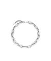 Jimmy Choo 'linkage De Diamant' Necklace In White