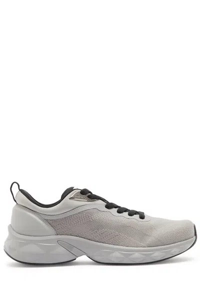Jimmy Choo Diamond Run Mesh Sneakers In Gray