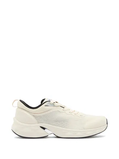 Jimmy Choo Diamond Run Mesh Sneakers In White