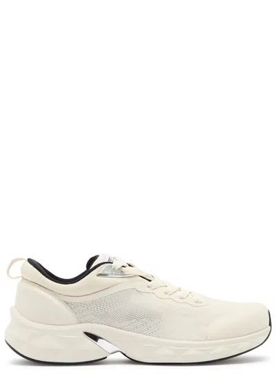 Jimmy Choo Diamond Run Mesh Sneakers In White