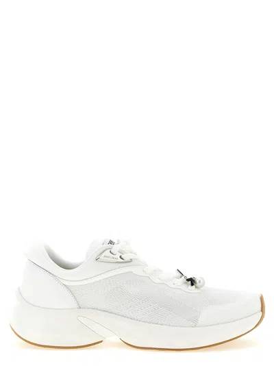 Jimmy Choo White Lace Up Sneakers In Multi