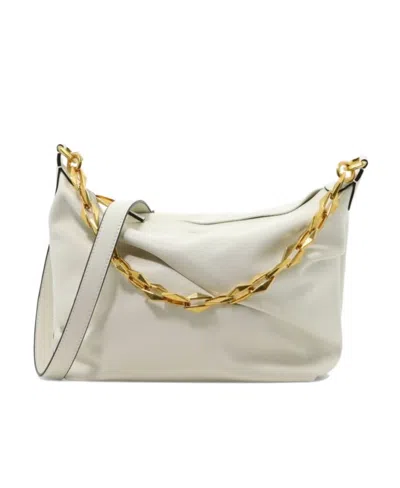 Jimmy Choo Diamond Shoulder Bag In Gray