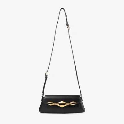 Jimmy Choo Diamond Shoulder East-west S In Black