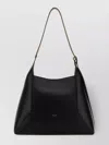 Jimmy Choo Diamond Structured Shoulder Bag With Metal Hardware In Black/gold