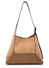 Jimmy Choo Medium Leather Diamond Hobo Shoulder Bag