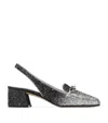 JIMMY CHOO DIAMOND TILDA 45 SLINGBACK PUMPS