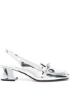 Jimmy Choo Diamond Tilda 45mm Pumps In Silver