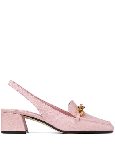Jimmy Choo Diamond Tilda 45mm Slingback Pumps In Pink