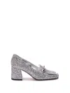 Jimmy Choo Diamond Tilda 65mm Glitter Pumps In Metallic