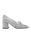 Jimmy Choo Diamond Tilda 65mm Glitter Pumps In Silver