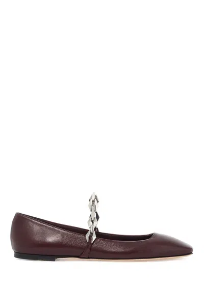 Jimmy Choo Diamond Tilda Ballet Fl In Purple
