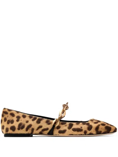 JIMMY CHOO DIAMOND TILDA BALLET FLATS