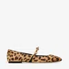 Jimmy Choo Ballerine Tilda In Cavallino Stampa Leopardo In Natur