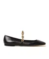 Jimmy Choo Flats In Black