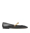 Jimmy Choo Flats In Black