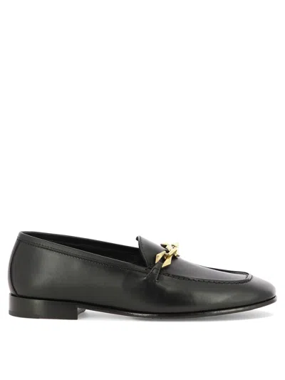 Jimmy Choo Diamond Tilda Loafers & Slippers Black