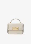Jimmy Choo Diamond Leather Handbag In Natural