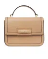 Jimmy Choo Diamond Top Handle Bag In Nude