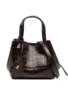 Jimmy Choo Diamond Tote Bag In Brown