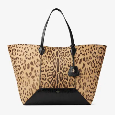 Jimmy Choo Diamond Tote L In Neutral