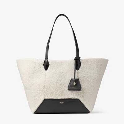 Jimmy Choo Diamond Tote M In Neutral