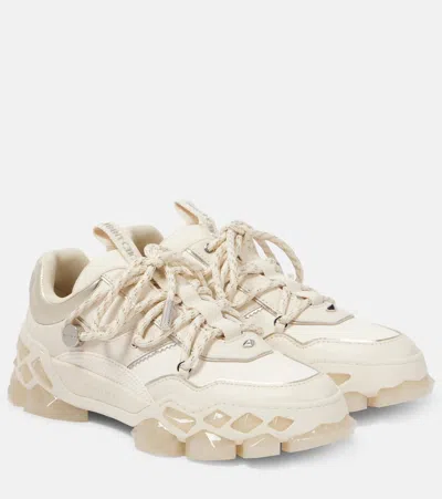Jimmy Choo Diamond X Ii Sneakers In X Latte
