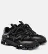 Jimmy Choo Diamond X Ii F Leather Sneakers In Schwarz