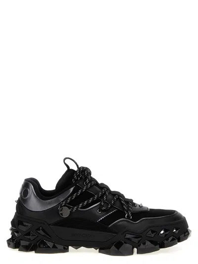 Jimmy Choo 'diamond X' Sneakers In Black