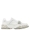 Jimmy Choo Diamond X Strap/f Leather Trainers In Multi