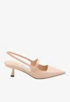 Jimmy Choo Didi 45 Pointed Pumps In Patent Leather In Pink