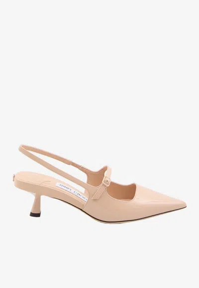 JIMMY CHOO DIDI 45 PATENT LEATHER PUMPS