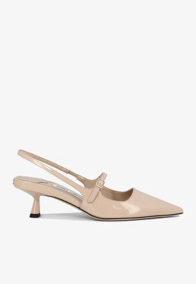 Jimmy Choo Didi 45 Slingback Pumps In Neutral
