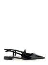 Jimmy Choo 'didi Flat' Black Ballerinas With Shiny Finish In Multicolor