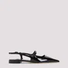 Jimmy Choo 'didi Flat' Black Ballerinas With Shiny Finish In Black