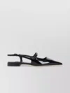 Jimmy Choo 'didi Flat' Black Ballerinas With Shiny Finish