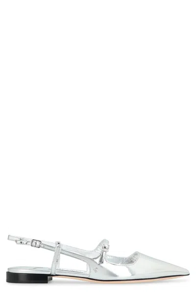 JIMMY CHOO DIDI LEATHER SLINGBACK PUMPS