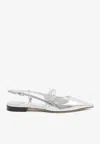 Jimmy Choo Didi Patent Leather Slingback Flats