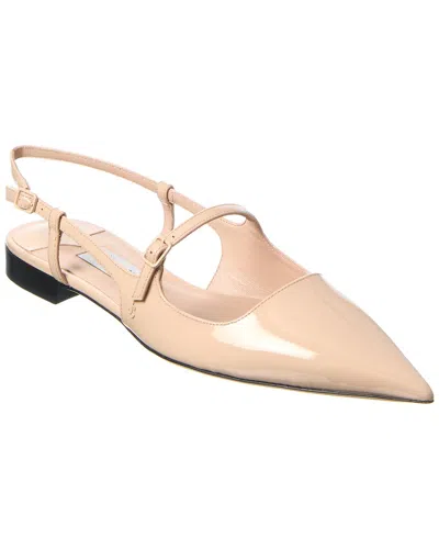 JIMMY CHOO DIDI PATENT SLINGBACK FLAT