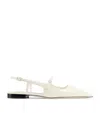 Jimmy Choo Didi Ballet Flats In White