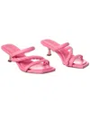 Jimmy Choo Diosa 90 Twisted Leather Mules
