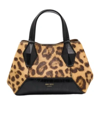 Jimmy Choo Double-handle Handbag In Black