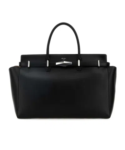 Jimmy Choo Double-handle Handbag In Black