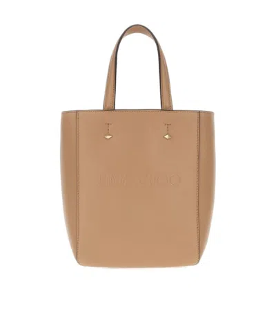 Jimmy Choo Double-handle Handbag In Nude